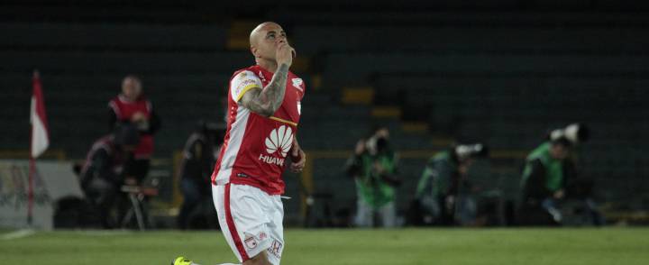 Omar Pérez vuelve a marcar gol con Santa Fe tras 282 días