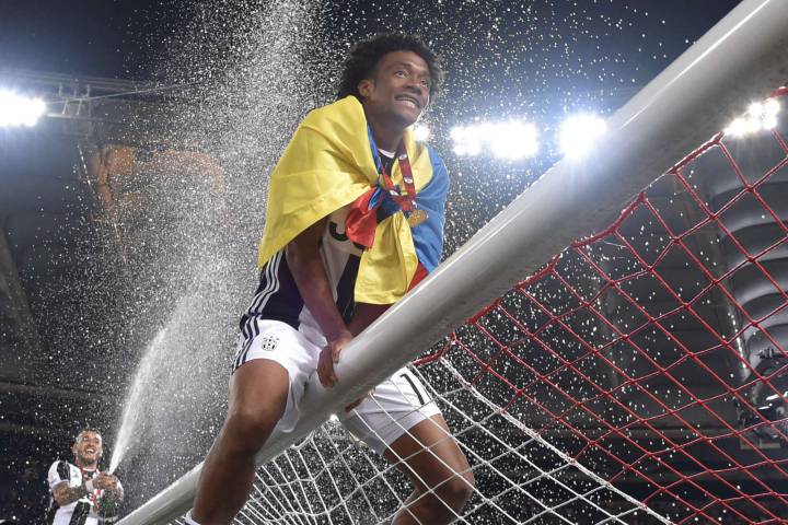Cuadrado destaca su año en la Juve: El doblete es importante