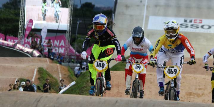 Mariana Pajón, campeona mundial de BMX