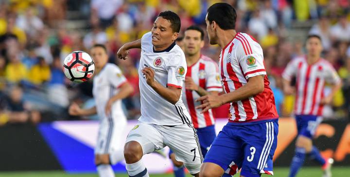 Resumen del Colombia 2-1 Paraguay, partido de la Copa América 2016 Centenario