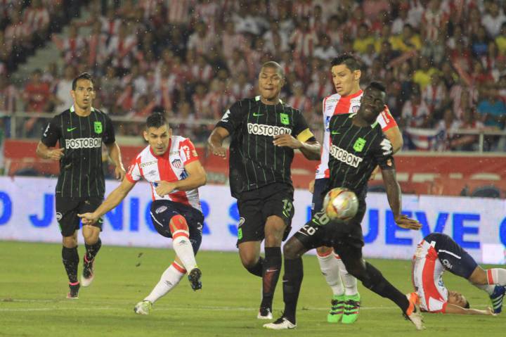 Junior 1 - 1 Nacional: Resumen, resultado, goles y ficha del partido