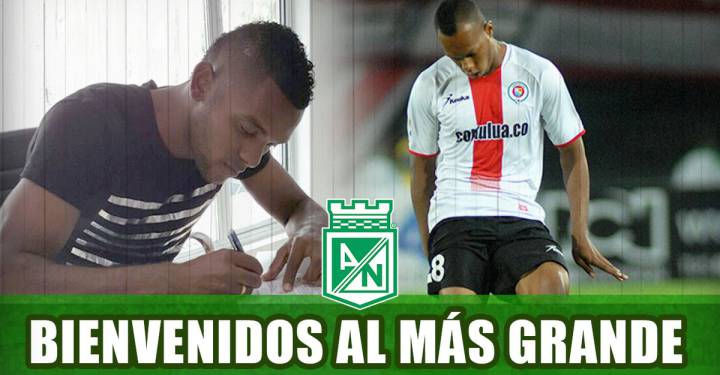 Oficial: Miguel Borja firma contrato con Atlético Nacional