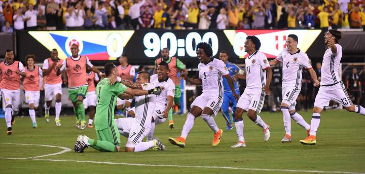 Colombia vuelve a semifinales de Copa América tras 12 años