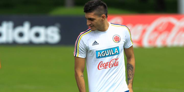 Guillermo Celis llegó este jueves a Portugal para firmar contrato por cinco años con el Benfica