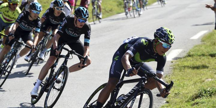 Director Movistar: 'Nairo no reaccionó al ataque de Froome'
