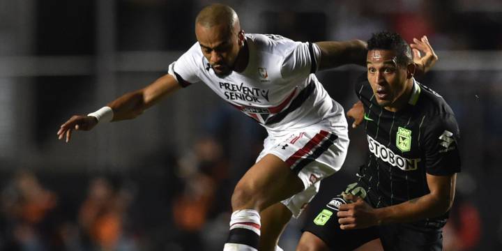Atlético Nacional ganó 2-0 en el partido de ida, disputado en Morumbi.