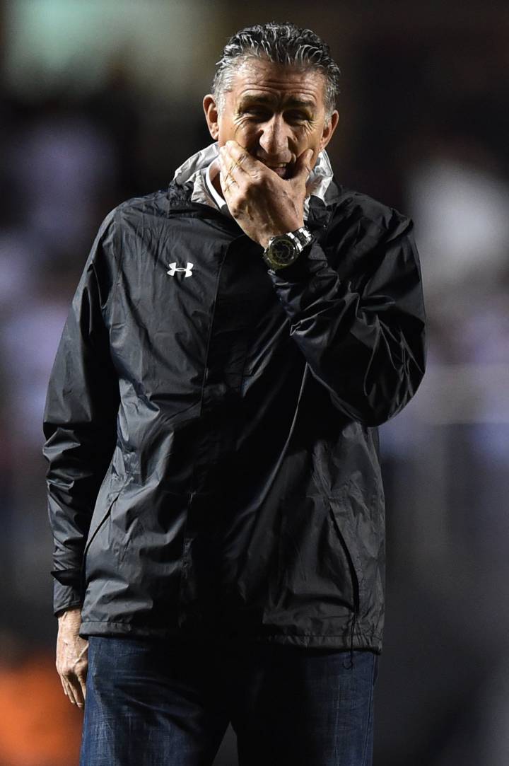Edgardo 'Patón' Bauza jugó en Colombia para Junior y ahora como técnico de Sao Paulo espera revertir la serie de semis de Libertadores ante Nacional
