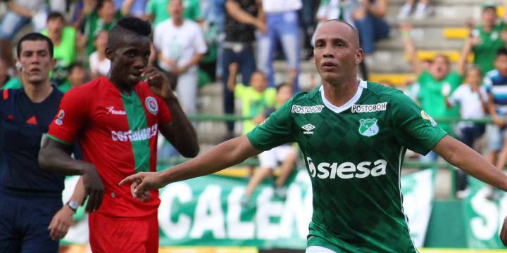 Mayer Candelo marcó gol en la primera fecha ante el Cortuluá en Palmaseca