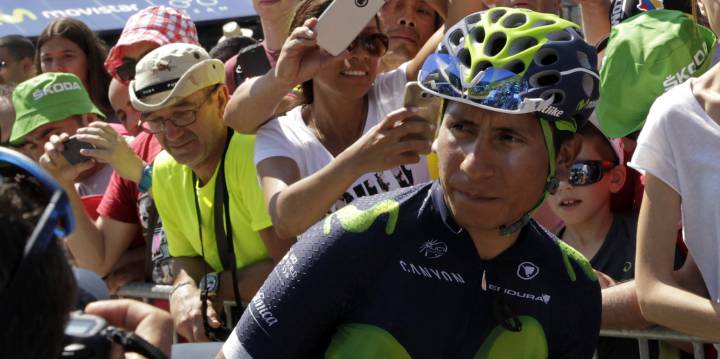 Nairo Quintana es cuarto del Tour a 35 segundos del líder Froome