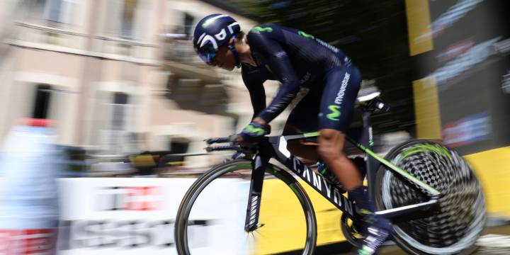 Niro Quintana, líder del Tour de Francia