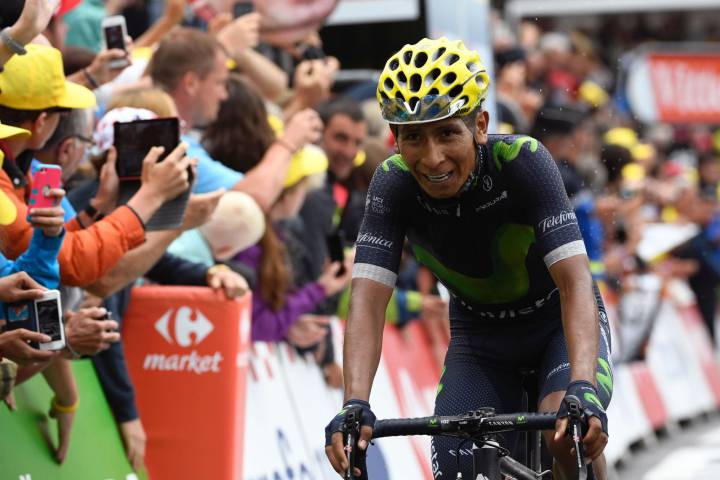 Nairo Quintana confesó que su cuerpo no le ha respondido en el Tour de Francia pensando en algún momento en el retiro parcial de la Gran Vuelta