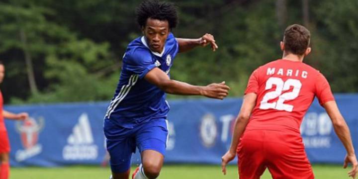Juan Guillermo Cuadrado, jugador del Chelsea de Inglaterra
