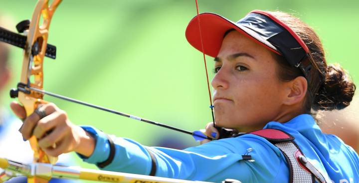 Equipo femenino de tiro con arco, eliminado ante India