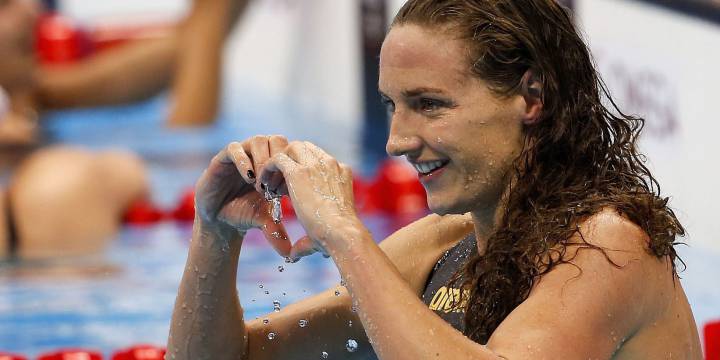 Segundo oro para Hosszu en los 100 mts espalda y récord de King