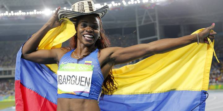 Caterine Ibargüen, medalla de oro en salto triple en los Juegos Olímpicos de Río de Janeiro: "Amo el atletismo y esto es para Colombia"