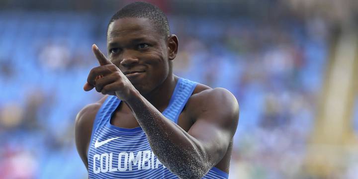 John Murillo terminó quinto en la final del salto triple de Rio 2016.