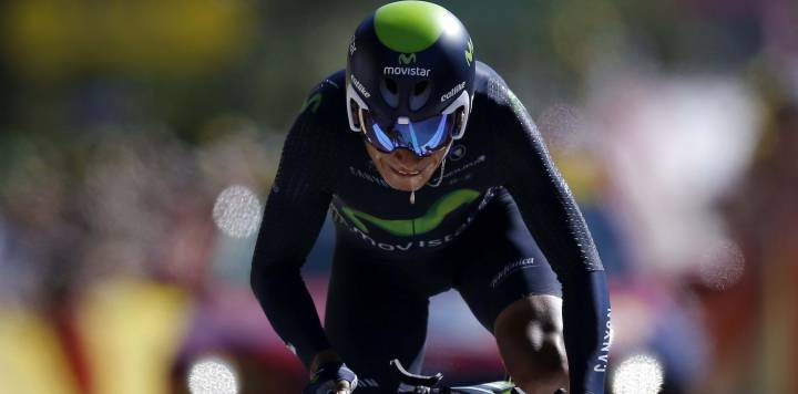 Nairo y el Movistar, mano a mano con el Sky en la CRE