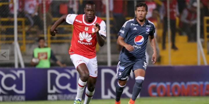 Sigue el Independiente Santa Fe vs Millonarios en vivo online, partido de la fecha 10 de clásicos de la Liga Águila 2016-2, hoy domingo 28/08/2016 a las 7:30 pm en AS Colombia.