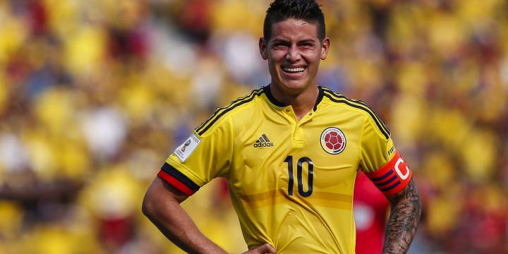 James Rodríguez, Teo y Carlos Bacca ya están en Barranquilla