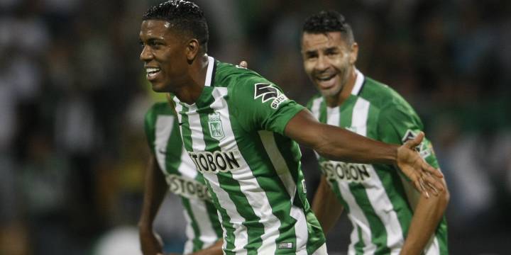 Orlando Berrío, delantero de Atlético Nacional: "Salí en el clásico por precaución, estoy al 100 % para la Selección Colombia"
