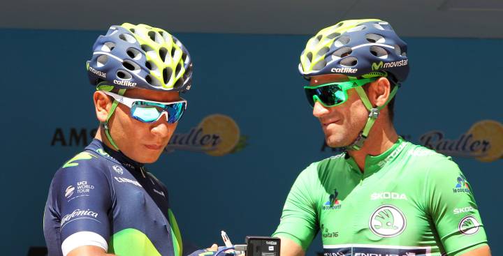 Valverde a Nairo: "Enhorabuena por tu triunfo"