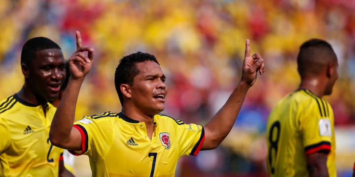 Selección con Bacca y Muriel en ataque ante Venezuela