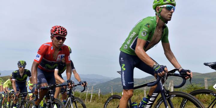 Nairo sigue líder tras una etapa memorable, Chaves es tercero