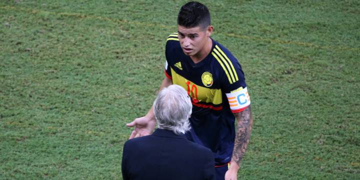 James Rodríguez, capitán de la Selección Colombia luego de la derrota 2-1 en Brasil: "Somos cuartos y de los últimos 12 puntos ganamos 9"
