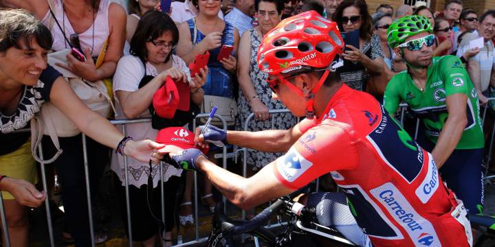 Nairo Quintana, líder la Vuelta a España