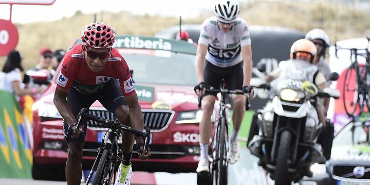 Nairo Quintana es el campeón de la Vuelta a España 2016 y Esteban Chaves es podio tras la épica etapa 20 de este sábado 10 de septiembre