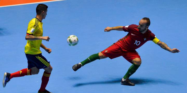 Colombia lucha ante Portugal que empata en último segundo