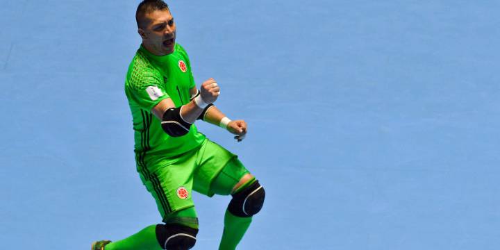 El arquero de la Selección Colombia de fútsal, comentó que pese al empate en el último segundo, “estamos para grandes cosas”. Habló de su sobresaliente actuación y de lo que viene.