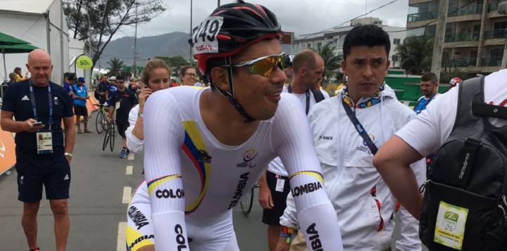 El ciclista Néstor Ayala suma la medalla número 13 para la delegación colombiana en los Juegos Paralímpicos de Rio 2016.