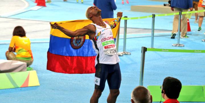 Colombia histórica, Weiner Díaz gana bronce en Juegos Paralímpicos