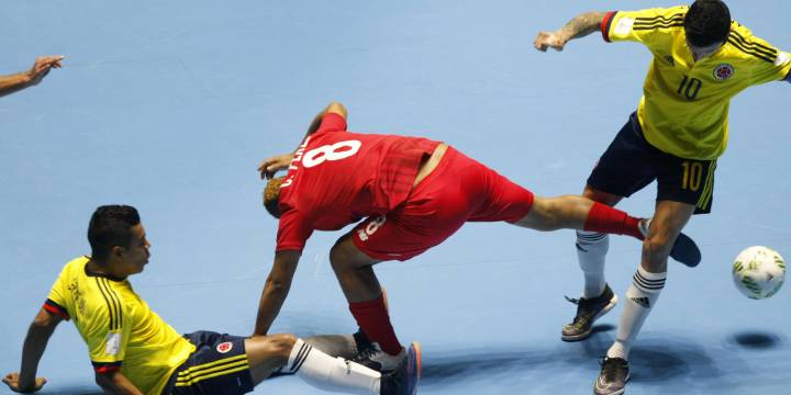 Mundial Futsal Colombia 2016, octavos de final: programación y horario de la primera fase, Colombia vs. Paraguay
