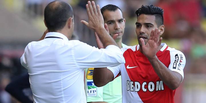 Falcao, delantero del Mónaco, disfruta su mejor inicio de temporada de los últimos dos años, con tres goles en cinco partidos oficiales
