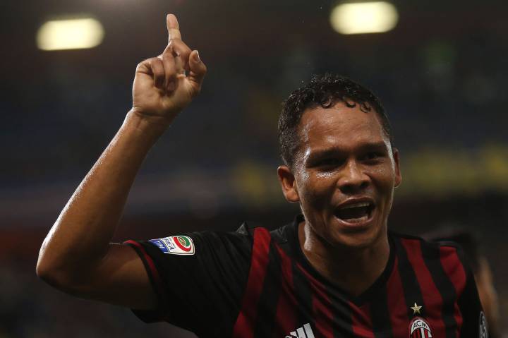Carlos Bacca ya le ha anotado dos veces a Lazio; el objetivo del delantero colombiano es tener continuidad para llegar con nivel a Selección Colombia