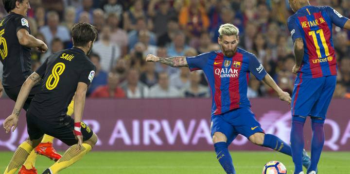 Barça empata con Atleti y pierde a Messi por lesión