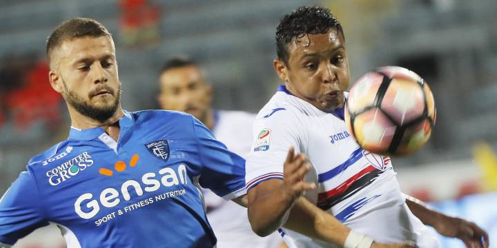 Arquero de Sampdoria: "Si Muriel sigue así jugará en el Madrid"