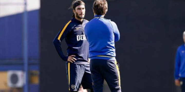 Sebastián Pérez luego de jugar su primer partido con Boca Juniors: "Guillermo Barros Schelotto tenía razón, debuté en el tiempo indicado"