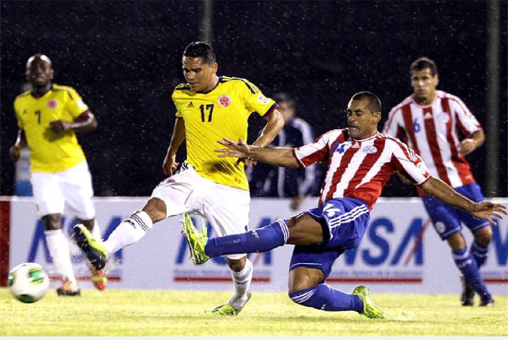 Nueve jugadores de la Selección sobreviven al partido entre Paraguay 1-2 Colombia rumbo a Brasil 2014