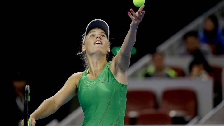 Wozniacki, tenista de profesión y deportista por diversión