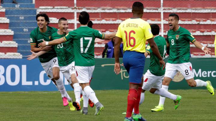 Ecuador sale de La Paz con un empate 2-2 en el final