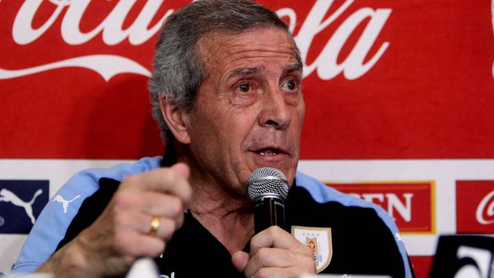 Óscar Tabárez habla del empate entre Colombia y Uruguay