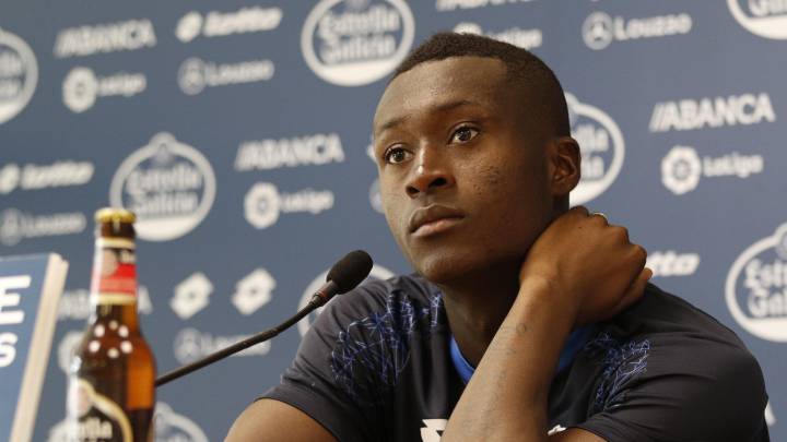 Marlos Moreno, jugador del Deportivo la Coruña