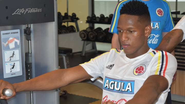 Yerry Mina, defensa de la Selección Colombia y Palmeiras