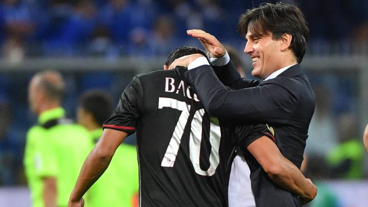 Mimos del DT de Milan para Bacca: Lo veo bien