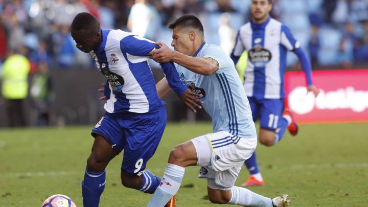 Con Marlos desde el minuto 64, Deportivo es goleado por Celta