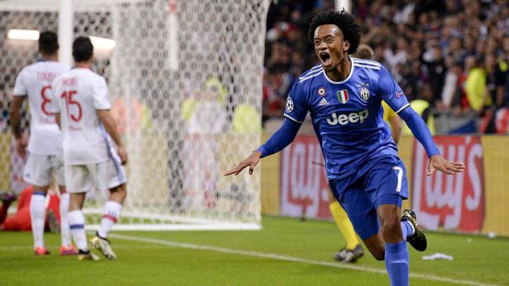 El Cuadrado más versátil, de lateral a delantero en la Juve