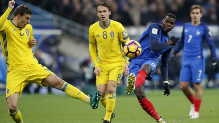 Sigue el Francia vs Suecia en vivo online, partido de la cuarta fecha de las Eliminatorias Europeas al Mundial de Rusia 2018, hoy viernes 11/11/2016 a las 2:45 pm en AS.